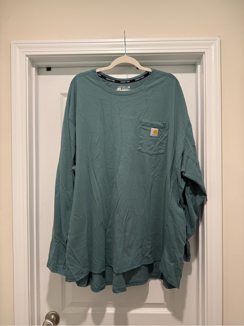 Carhartt Force Pocket Long Sleeve Shirt 4XL